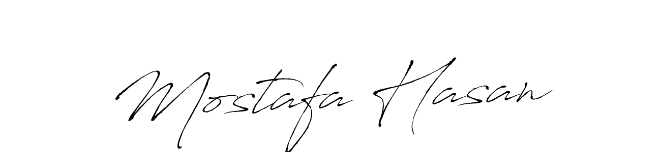 Also we have Mostafa Hasan name is the best signature style. Create professional handwritten signature collection using Antro_Vectra autograph style. Mostafa Hasan signature style 6 images and pictures png