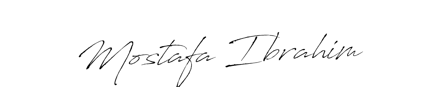 Antro_Vectra is a professional signature style that is perfect for those who want to add a touch of class to their signature. It is also a great choice for those who want to make their signature more unique. Get Mostafa Ibrahim name to fancy signature for free. Mostafa Ibrahim signature style 6 images and pictures png