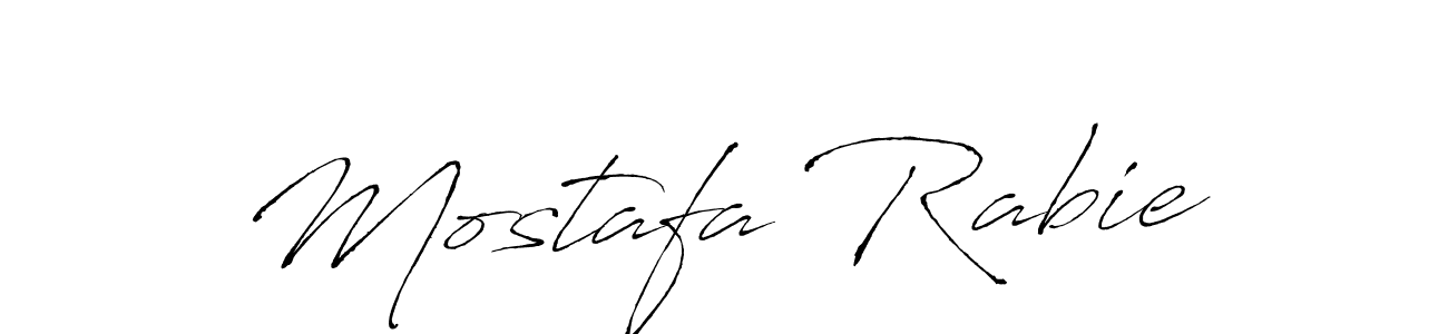 It looks lik you need a new signature style for name Mostafa Rabie. Design unique handwritten (Antro_Vectra) signature with our free signature maker in just a few clicks. Mostafa Rabie signature style 6 images and pictures png