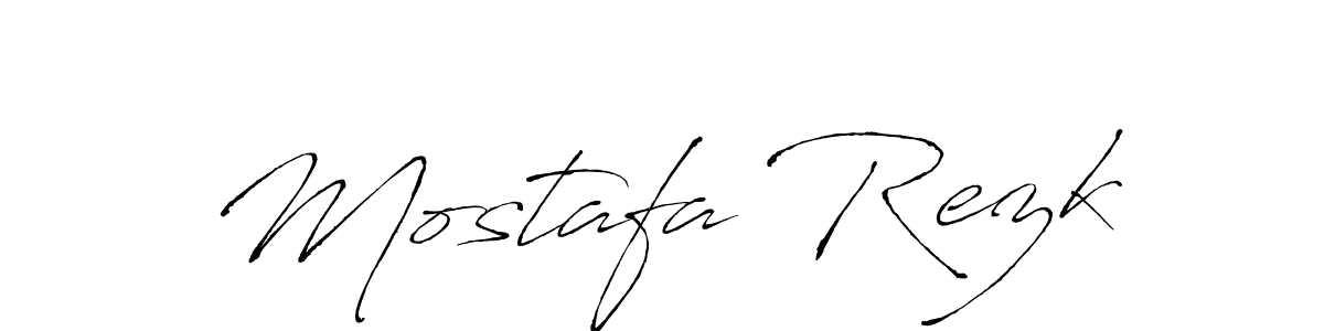 Also You can easily find your signature by using the search form. We will create Mostafa Rezk name handwritten signature images for you free of cost using Antro_Vectra sign style. Mostafa Rezk signature style 6 images and pictures png