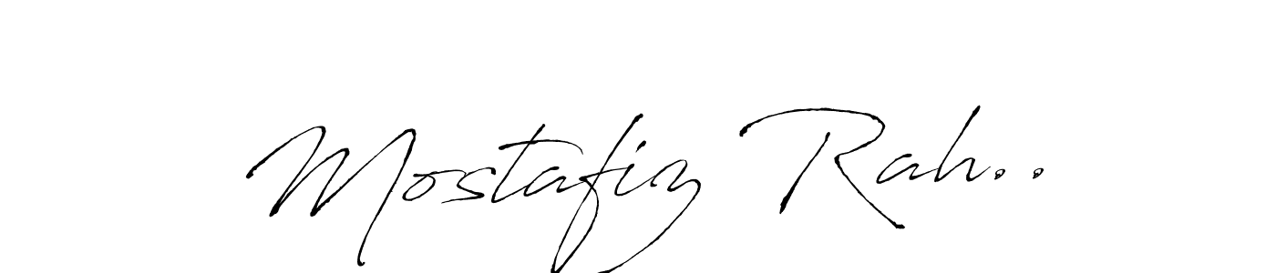 It looks lik you need a new signature style for name Mostafiz Rah... Design unique handwritten (Antro_Vectra) signature with our free signature maker in just a few clicks. Mostafiz Rah.. signature style 6 images and pictures png