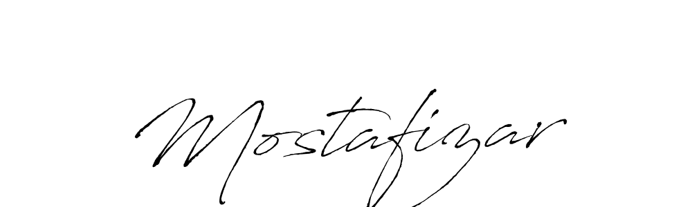 How to make Mostafizar signature? Antro_Vectra is a professional autograph style. Create handwritten signature for Mostafizar name. Mostafizar signature style 6 images and pictures png