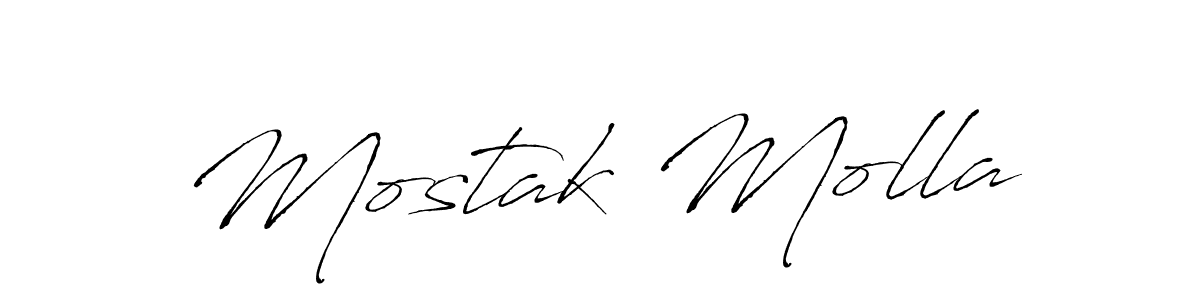 Use a signature maker to create a handwritten signature online. With this signature software, you can design (Antro_Vectra) your own signature for name Mostak Molla. Mostak Molla signature style 6 images and pictures png