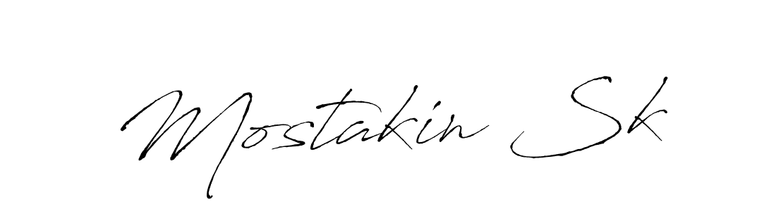 Make a short Mostakin Sk signature style. Manage your documents anywhere anytime using Antro_Vectra. Create and add eSignatures, submit forms, share and send files easily. Mostakin Sk signature style 6 images and pictures png