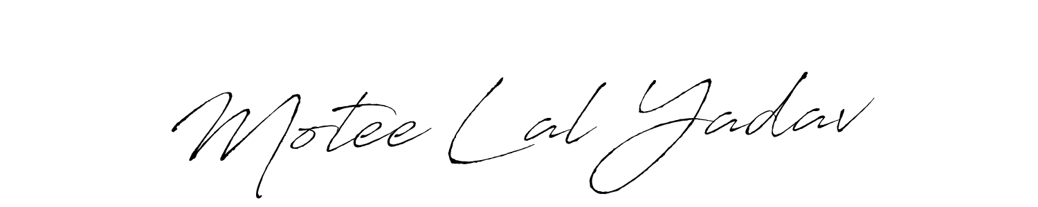 The best way (Antro_Vectra) to make a short signature is to pick only two or three words in your name. The name Motee Lal Yadav include a total of six letters. For converting this name. Motee Lal Yadav signature style 6 images and pictures png