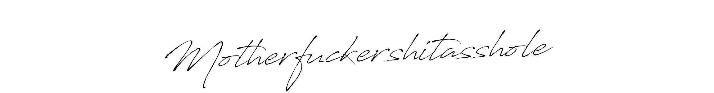 Create a beautiful signature design for name Motherfuckershitasshole. With this signature (Antro_Vectra) fonts, you can make a handwritten signature for free. Motherfuckershitasshole signature style 6 images and pictures png