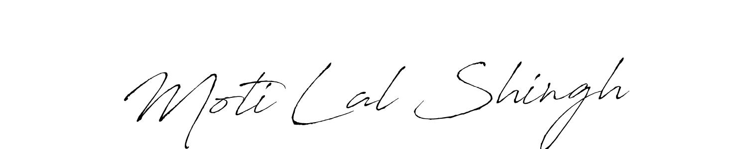 How to make Moti Lal Shingh name signature. Use Antro_Vectra style for creating short signs online. This is the latest handwritten sign. Moti Lal Shingh signature style 6 images and pictures png