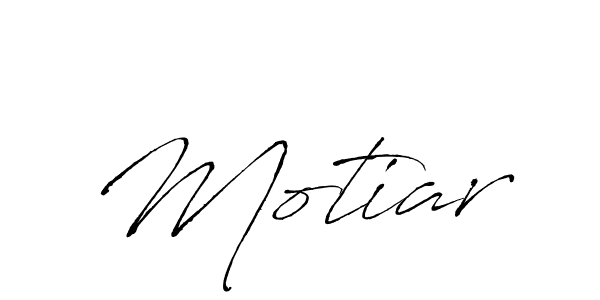 Design your own signature with our free online signature maker. With this signature software, you can create a handwritten (Antro_Vectra) signature for name Motiar. Motiar signature style 6 images and pictures png