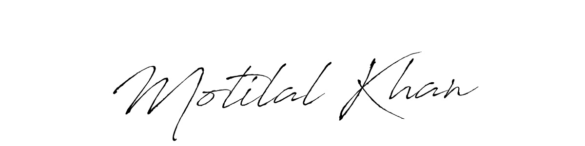 Motilal Khan stylish signature style. Best Handwritten Sign (Antro_Vectra) for my name. Handwritten Signature Collection Ideas for my name Motilal Khan. Motilal Khan signature style 6 images and pictures png