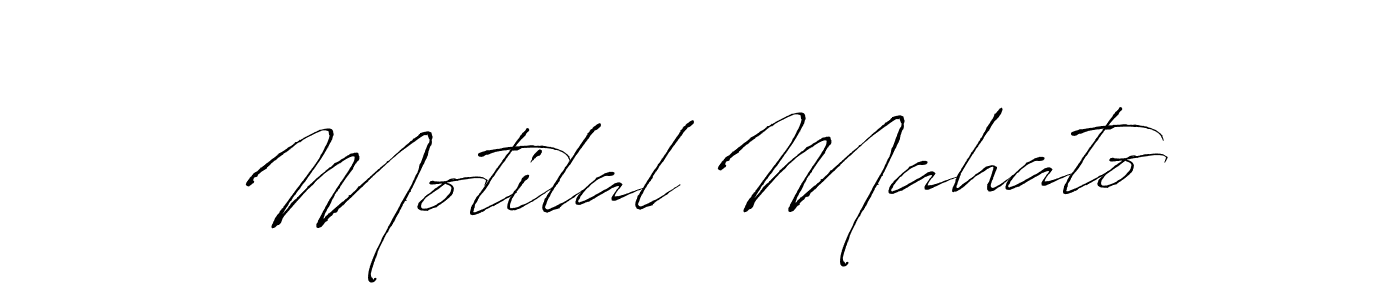 Create a beautiful signature design for name Motilal Mahato. With this signature (Antro_Vectra) fonts, you can make a handwritten signature for free. Motilal Mahato signature style 6 images and pictures png