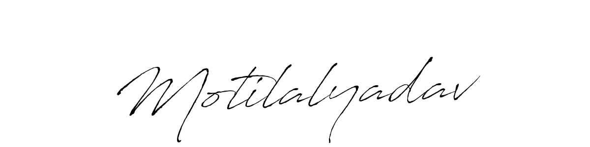 Motilalyadav stylish signature style. Best Handwritten Sign (Antro_Vectra) for my name. Handwritten Signature Collection Ideas for my name Motilalyadav. Motilalyadav signature style 6 images and pictures png