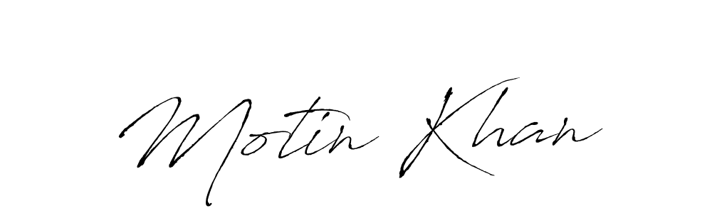 Use a signature maker to create a handwritten signature online. With this signature software, you can design (Antro_Vectra) your own signature for name Motin Khan. Motin Khan signature style 6 images and pictures png