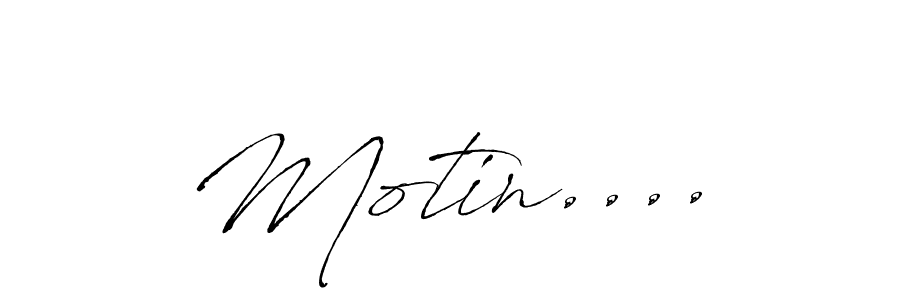 The best way (Antro_Vectra) to make a short signature is to pick only two or three words in your name. The name Motin.... include a total of six letters. For converting this name. Motin.... signature style 6 images and pictures png