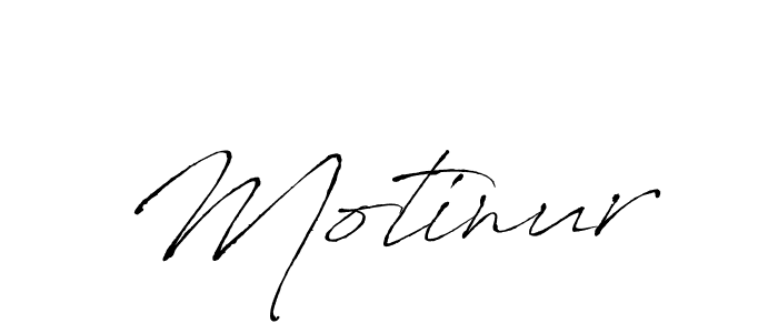 Make a beautiful signature design for name Motinur. With this signature (Antro_Vectra) style, you can create a handwritten signature for free. Motinur signature style 6 images and pictures png