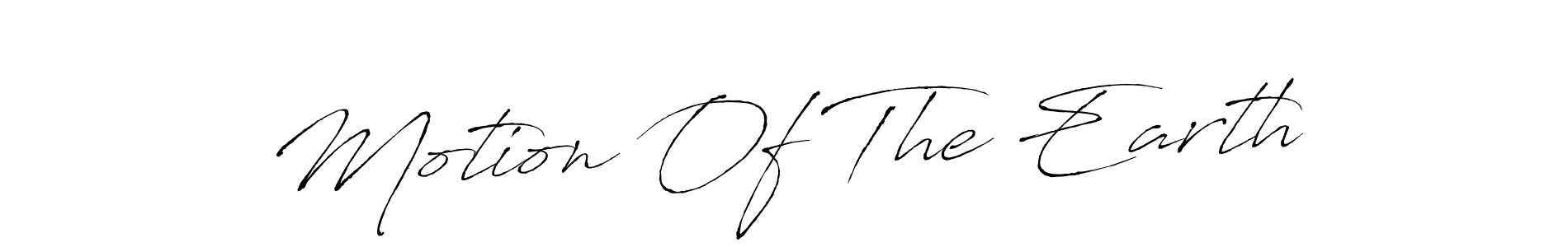 How to make Motion Of The Earth name signature. Use Antro_Vectra style for creating short signs online. This is the latest handwritten sign. Motion Of The Earth signature style 6 images and pictures png