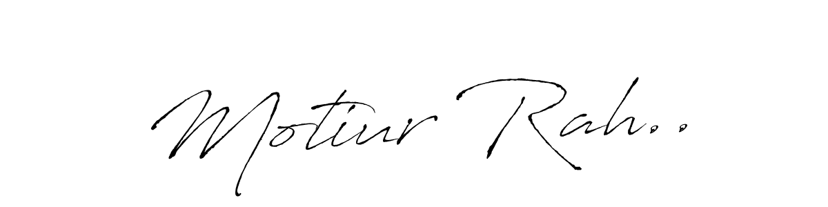 Also we have Motiur Rah.. name is the best signature style. Create professional handwritten signature collection using Antro_Vectra autograph style. Motiur Rah.. signature style 6 images and pictures png