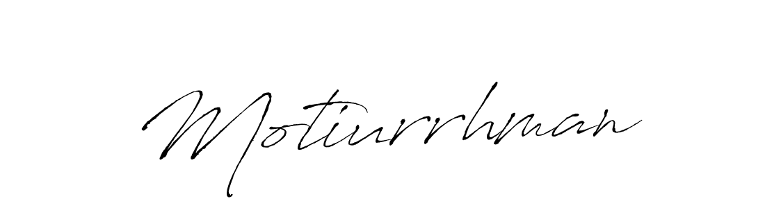 The best way (Antro_Vectra) to make a short signature is to pick only two or three words in your name. The name Motiurrhman include a total of six letters. For converting this name. Motiurrhman signature style 6 images and pictures png