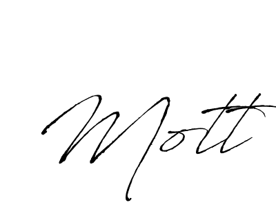 Mott stylish signature style. Best Handwritten Sign (Antro_Vectra) for my name. Handwritten Signature Collection Ideas for my name Mott. Mott signature style 6 images and pictures png