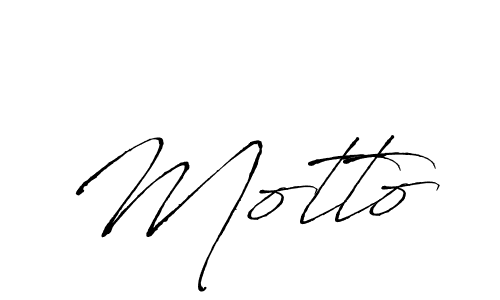 Make a beautiful signature design for name Motto. With this signature (Antro_Vectra) style, you can create a handwritten signature for free. Motto signature style 6 images and pictures png