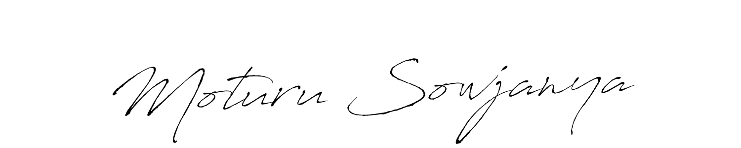 Antro_Vectra is a professional signature style that is perfect for those who want to add a touch of class to their signature. It is also a great choice for those who want to make their signature more unique. Get Moturu Sowjanya name to fancy signature for free. Moturu Sowjanya signature style 6 images and pictures png