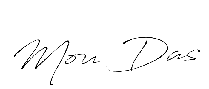 How to make Mou Das signature? Antro_Vectra is a professional autograph style. Create handwritten signature for Mou Das name. Mou Das signature style 6 images and pictures png