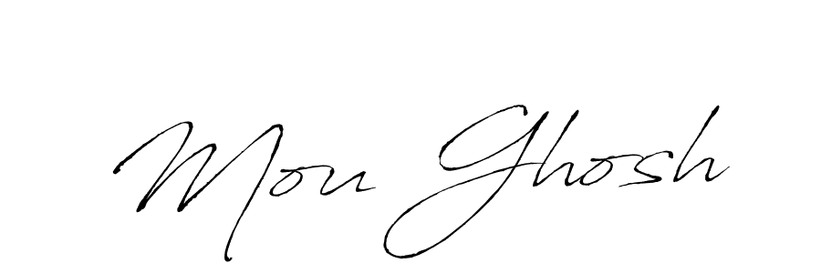 if you are searching for the best signature style for your name Mou Ghosh. so please give up your signature search. here we have designed multiple signature styles  using Antro_Vectra. Mou Ghosh signature style 6 images and pictures png
