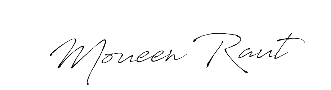 Make a beautiful signature design for name Moueen Raut. Use this online signature maker to create a handwritten signature for free. Moueen Raut signature style 6 images and pictures png