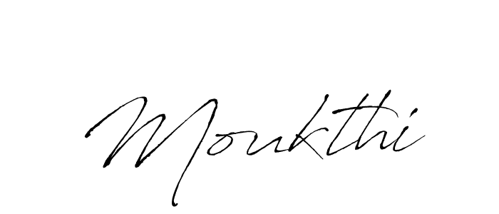 Create a beautiful signature design for name Moukthi. With this signature (Antro_Vectra) fonts, you can make a handwritten signature for free. Moukthi signature style 6 images and pictures png