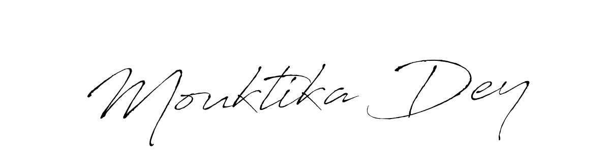 Mouktika Dey stylish signature style. Best Handwritten Sign (Antro_Vectra) for my name. Handwritten Signature Collection Ideas for my name Mouktika Dey. Mouktika Dey signature style 6 images and pictures png