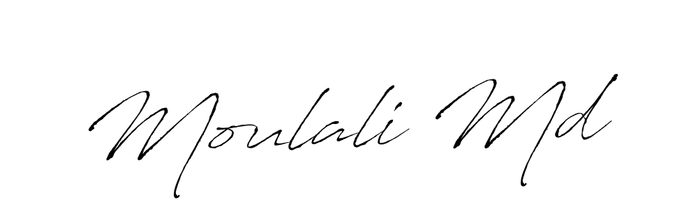 Also we have Moulali Md name is the best signature style. Create professional handwritten signature collection using Antro_Vectra autograph style. Moulali Md signature style 6 images and pictures png