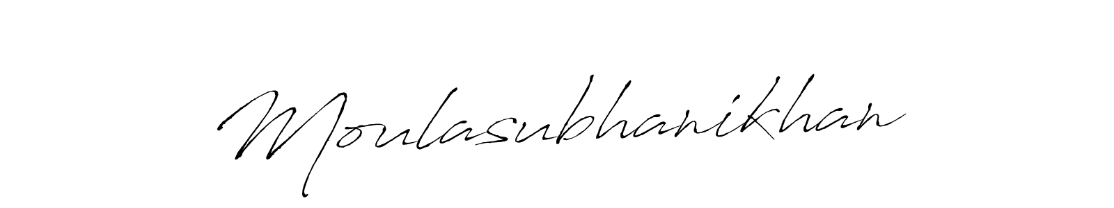 Make a beautiful signature design for name Moulasubhanikhan. Use this online signature maker to create a handwritten signature for free. Moulasubhanikhan signature style 6 images and pictures png