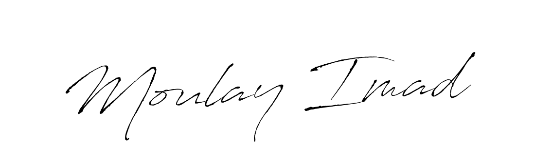 Also we have Moulay Imad name is the best signature style. Create professional handwritten signature collection using Antro_Vectra autograph style. Moulay Imad signature style 6 images and pictures png
