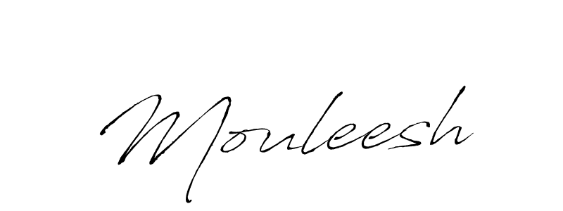 Create a beautiful signature design for name Mouleesh. With this signature (Antro_Vectra) fonts, you can make a handwritten signature for free. Mouleesh signature style 6 images and pictures png