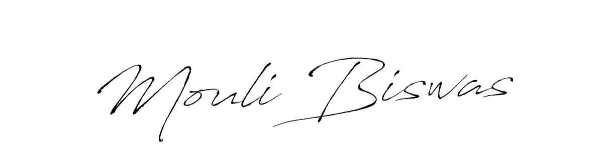 Make a beautiful signature design for name Mouli Biswas. Use this online signature maker to create a handwritten signature for free. Mouli Biswas signature style 6 images and pictures png