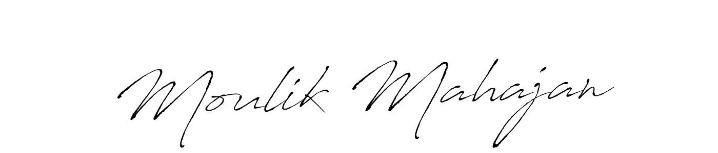 if you are searching for the best signature style for your name Moulik Mahajan. so please give up your signature search. here we have designed multiple signature styles  using Antro_Vectra. Moulik Mahajan signature style 6 images and pictures png
