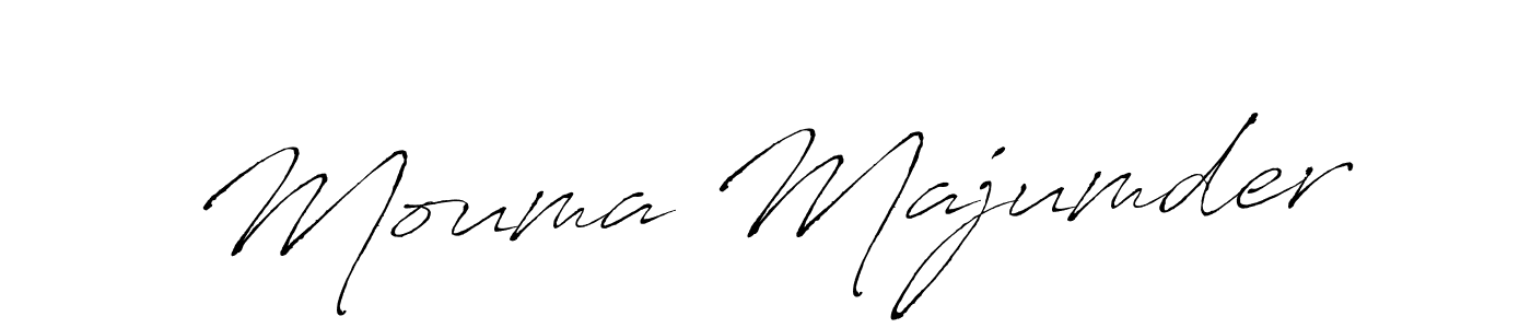 Also You can easily find your signature by using the search form. We will create Mouma Majumder name handwritten signature images for you free of cost using Antro_Vectra sign style. Mouma Majumder signature style 6 images and pictures png