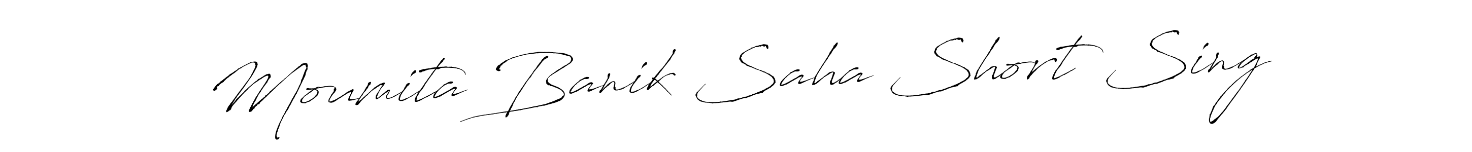 Make a beautiful signature design for name Moumita Banik Saha Short Sing. Use this online signature maker to create a handwritten signature for free. Moumita Banik Saha Short Sing signature style 6 images and pictures png