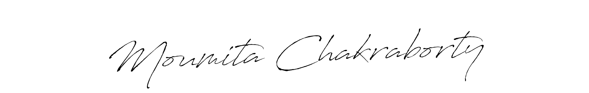 Also we have Moumita Chakraborty name is the best signature style. Create professional handwritten signature collection using Antro_Vectra autograph style. Moumita Chakraborty signature style 6 images and pictures png