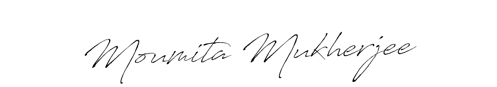 Use a signature maker to create a handwritten signature online. With this signature software, you can design (Antro_Vectra) your own signature for name Moumita Mukherjee. Moumita Mukherjee signature style 6 images and pictures png