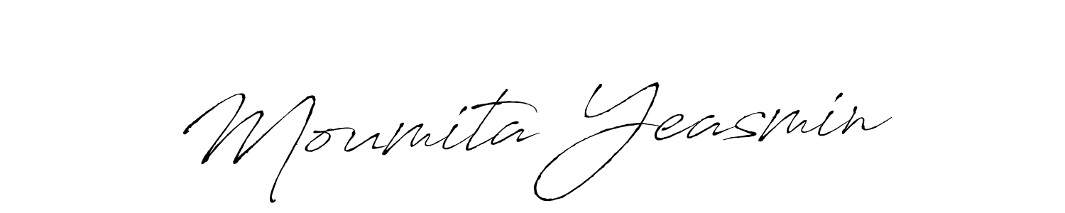 Make a short Moumita Yeasmin signature style. Manage your documents anywhere anytime using Antro_Vectra. Create and add eSignatures, submit forms, share and send files easily. Moumita Yeasmin signature style 6 images and pictures png