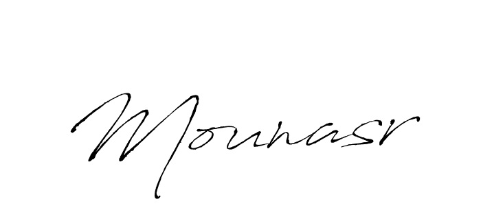 You should practise on your own different ways (Antro_Vectra) to write your name (Mounasr) in signature. don't let someone else do it for you. Mounasr signature style 6 images and pictures png