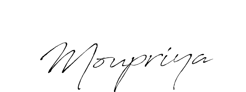 Antro_Vectra is a professional signature style that is perfect for those who want to add a touch of class to their signature. It is also a great choice for those who want to make their signature more unique. Get Moupriya name to fancy signature for free. Moupriya signature style 6 images and pictures png