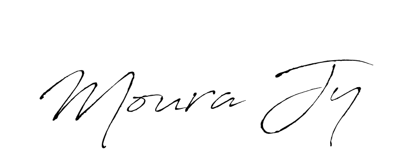 How to make Moura Jy signature? Antro_Vectra is a professional autograph style. Create handwritten signature for Moura Jy name. Moura Jy signature style 6 images and pictures png