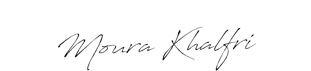 Make a short Moura Khalfri signature style. Manage your documents anywhere anytime using Antro_Vectra. Create and add eSignatures, submit forms, share and send files easily. Moura Khalfri signature style 6 images and pictures png