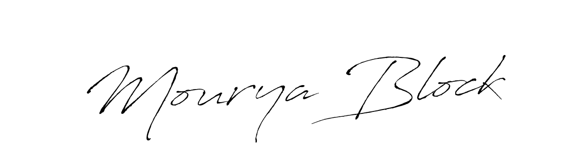 You should practise on your own different ways (Antro_Vectra) to write your name (Mourya Block) in signature. don't let someone else do it for you. Mourya Block signature style 6 images and pictures png