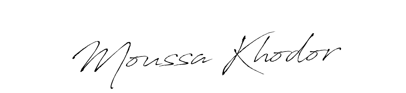 Here are the top 10 professional signature styles for the name Moussa Khodor. These are the best autograph styles you can use for your name. Moussa Khodor signature style 6 images and pictures png