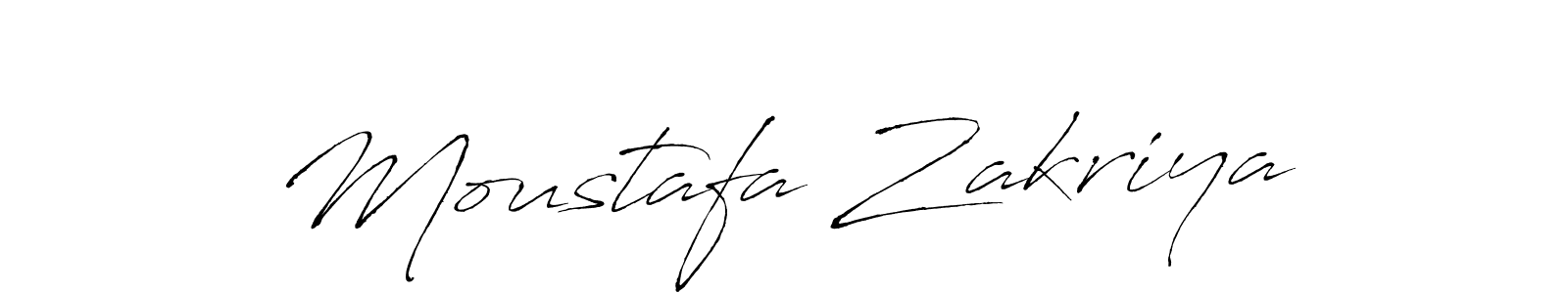 Antro_Vectra is a professional signature style that is perfect for those who want to add a touch of class to their signature. It is also a great choice for those who want to make their signature more unique. Get Moustafa Zakriya name to fancy signature for free. Moustafa Zakriya signature style 6 images and pictures png