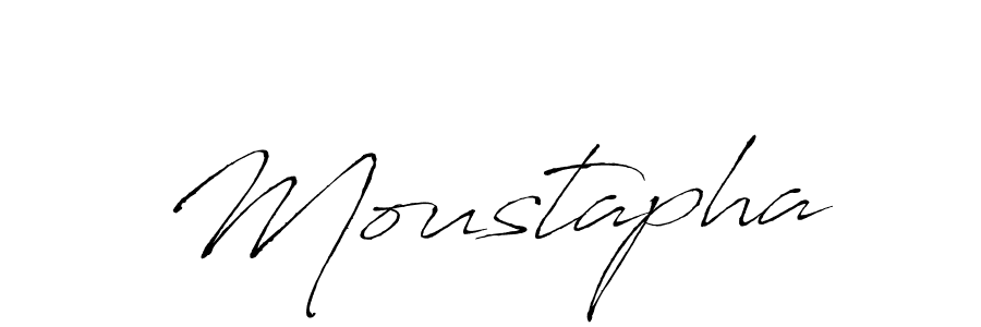 Make a beautiful signature design for name Moustapha. With this signature (Antro_Vectra) style, you can create a handwritten signature for free. Moustapha signature style 6 images and pictures png