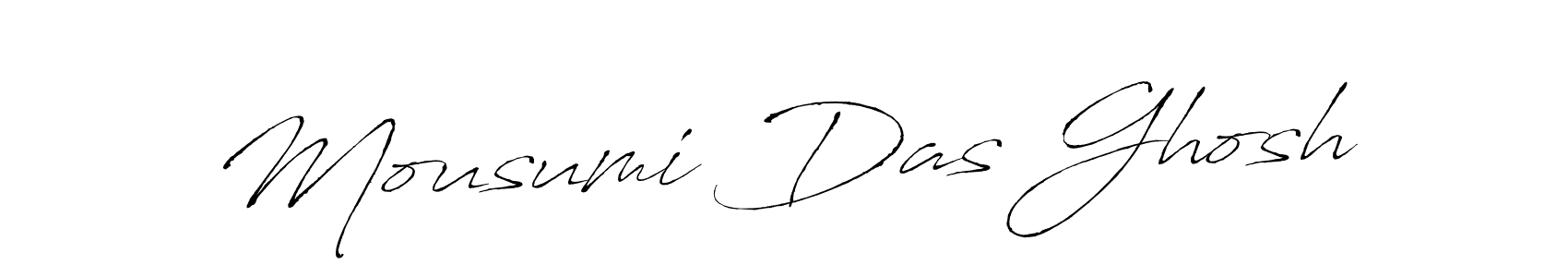 You should practise on your own different ways (Antro_Vectra) to write your name (Mousumi Das Ghosh) in signature. don't let someone else do it for you. Mousumi Das Ghosh signature style 6 images and pictures png