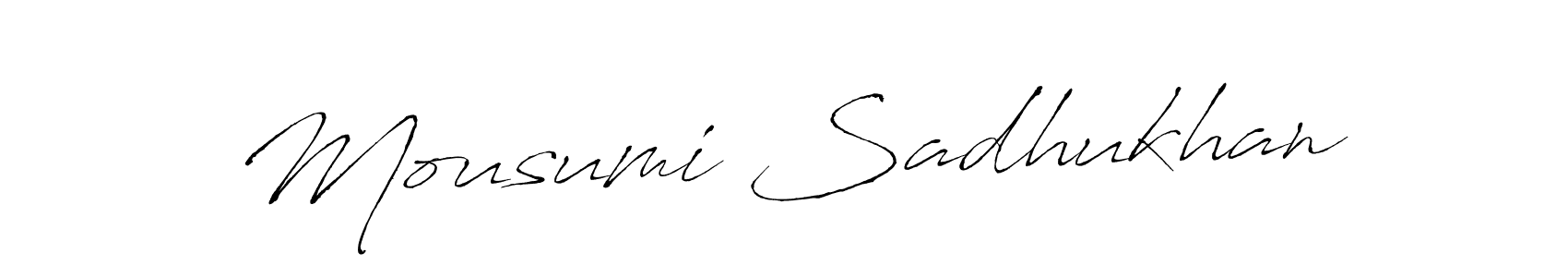 if you are searching for the best signature style for your name Mousumi Sadhukhan. so please give up your signature search. here we have designed multiple signature styles  using Antro_Vectra. Mousumi Sadhukhan signature style 6 images and pictures png